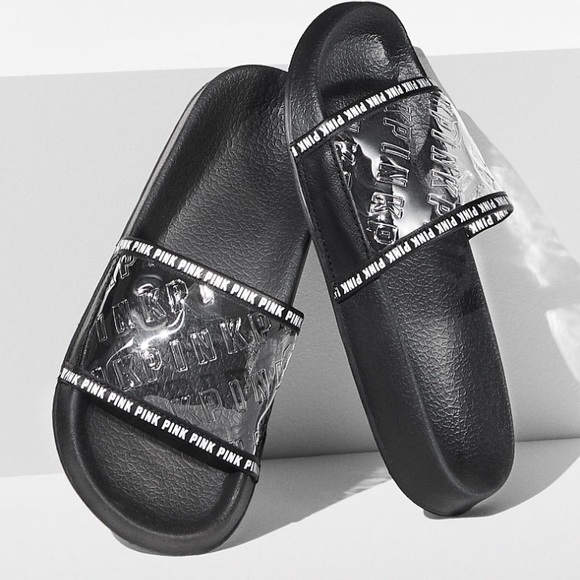 PINK Victoria's Secret Shoes - NEW! VS PINK slides